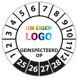 Keuringssticker Ultra Destructable geinspecteerd op - CV ketel stickers logo