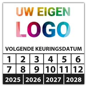 Keuringssticker volgende keuringsdatum -  logo