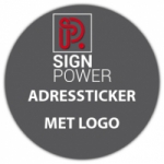 Bedrijfsstickers - Rond - 